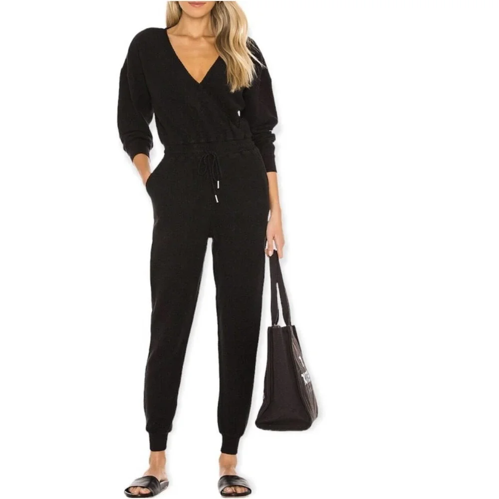 NWT L*Space Coastin’ Jumper Black Knit Cotton